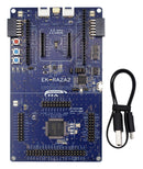RENESAS RTK7EKA2A2S00001BJ Evaluation Kit, R7FA2A2AD3CFP, RA Family, ARM Cortex-M23, 32bit, Micro USB Device Cable
