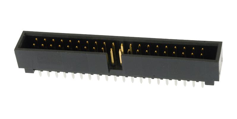 MOLEX 70246-4001 Pin Header, Signal, 2.54 mm, 2 Rows, 40 Contacts, Through Hole Straight, C-Grid 70246 Series
