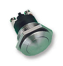 Bulgin Limited MP0037/3 MP0037/3 Vandal Resistant Switch 19.2 mm SPST-NO Momentary Round Domed Natural