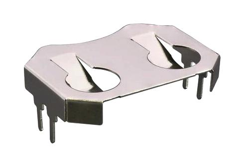 TE Connectivity BAT-HLD-001-THM-TR BAT-HLD-001-THM-TR Battery Holder CR2032 and CR2025 Single Through Hole New