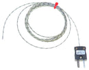LABFACILITY Z3-J-2M (IEC) (PACK OF 5) Thermocouple, Flat Pair, J, -60 &deg;C, 350 &deg;C, Fibre Glass, 6.6 ft, 2 m XF-2899-FAR
