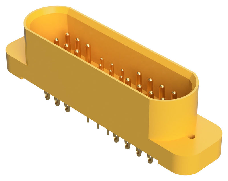 POSITRONIC GFSH02M93H/AA RECT PWR CONN, PLUG, 33POS, PCB