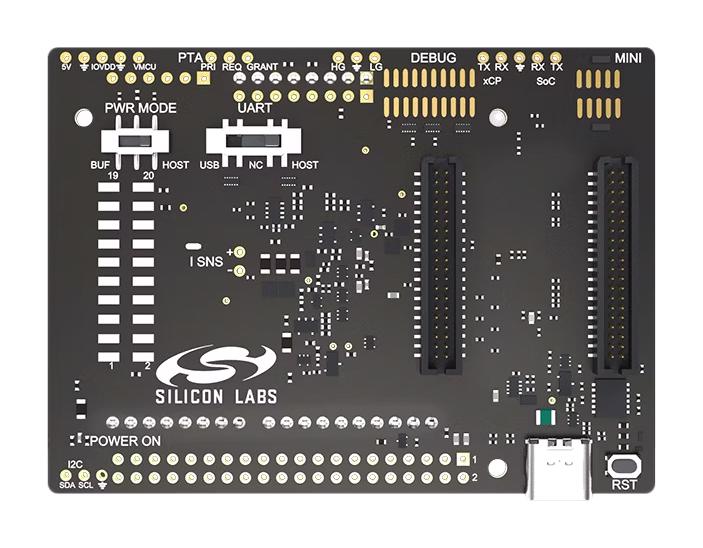 SILICON LABS SI-EB8045C Shield Adapter Board, BRD8045C, ARM Cortex-M4F, IoT, Bluetooth Low Energy and WiFi SoC