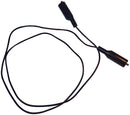 MUELLER ELECTRIC BU-3030-A-12-0 TEST LEAD, BLACK, 304.8MM, 300V, 10A