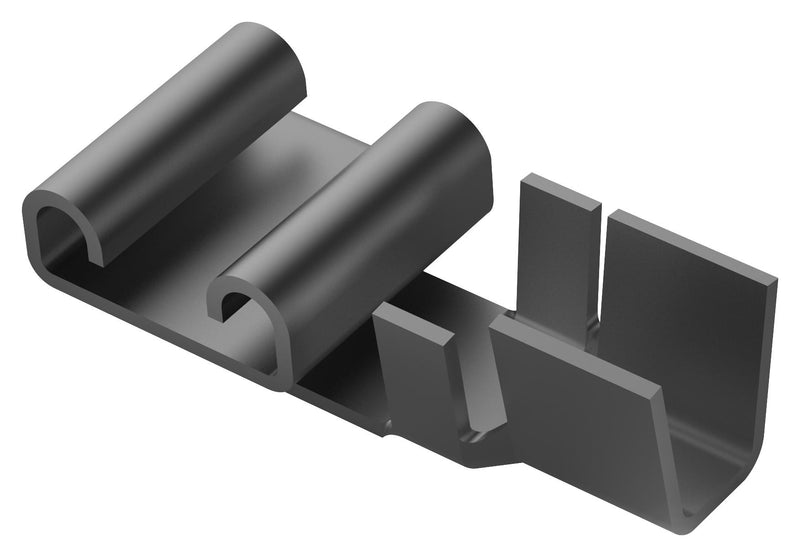 AMP - TE CONNECTIVITY 61187-1 Quick Disconnect Terminal, FASTON 250, Female Flag Disconnect, 6.35mm x 0.81mm, 0.25" x 0.032"