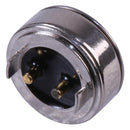 EDAC 686A03222001D1E Magnetic Connector, 2 Contacts, Receptacle, Straight, 3 mm, 2 A, Black