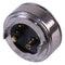 EDAC 686A03222001D1E Magnetic Connector, 2 Contacts, Receptacle, Straight, 3 mm, 2 A, Black