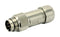 AMPHENOL SINE/TUCHEL C09131D0041004U Circular Connector, C091D Series, Cable Mount Receptacle, 4 Contacts, Solder Socket, Threaded