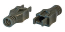 TUK PSRLGY Connector Accessory, Grey, Strain Relief Boot, TUK SPEEDY RJ45 Anti-Snag Arc Latch Plugs