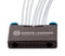 HUBER+SUHNER MF53/1X8A"11MXPM/11PC185/305 RF / Coaxial Cable Assembly, Multicoax Breakout, 1x8, MXPM 1 x 8 Plug to PC185 Plug