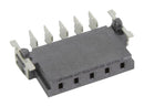 HARTING 15650052601000 PCB Receptacle, Board-to-Board, 2.54 mm, 1 Rows, 5 Contacts, Surface Mount Right Angle