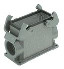 HARTING 19300160271 Heavy Duty Connector, Base, Panel Mount, Aluminium Body, 2 Lever, 16B