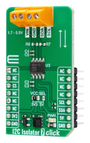 MIKROELEKTRONIKA MIKROE-5943 Add-On Board, I2C Isolator 7 Click, MikroE mikroBUS Compatible Development Boards