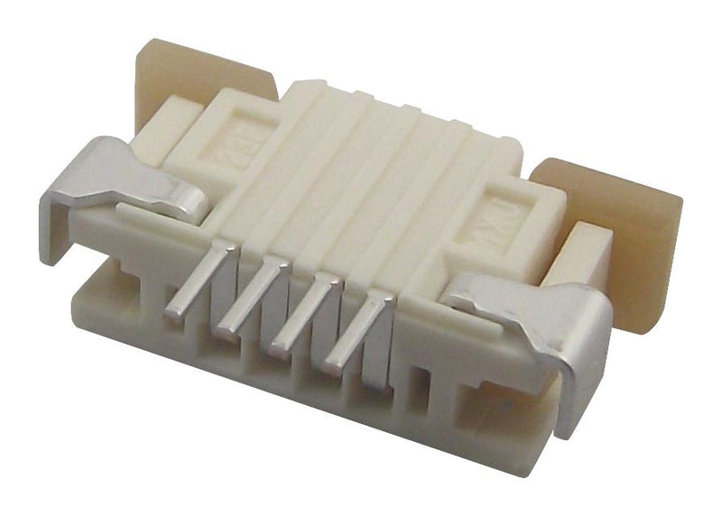 MOLEX 52271-0569 FFC / FPC Board Connector, 1 mm, 5 Contacts, Receptacle, Easy-On 52271 Series, Surface Mount