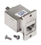 L-COM ECF110C5E-S ECF110C5E-S Modular Connector RJ45 Jack 1 x (Port) 8P8C Cat5e Panel Mount New