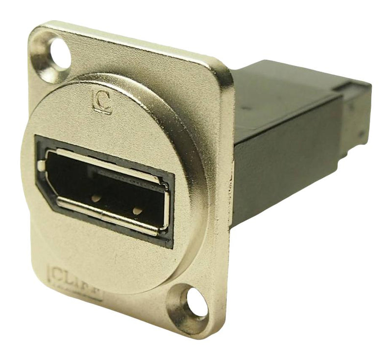 CLIFF ELECTRONIC COMPONENTS CP30233M ADAPTER, DP RCPT-DP RCPT, METAL, CSK