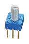 NIDEC COMPONENTS S-8111 Rotary Coded Switch, S-8000 Series, Through Hole, Right Angle, 8 Position, 5 VDC, Octal, 100 mA