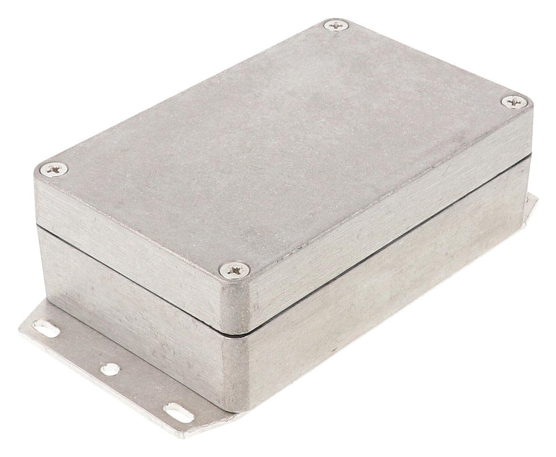 HAMMOND 1550Z107F Metal Enclosure, w/ Flange, Instrument, Diecast Aluminium, 125 mm, 80 mm, 41 mm, IP66, IP67, IP68