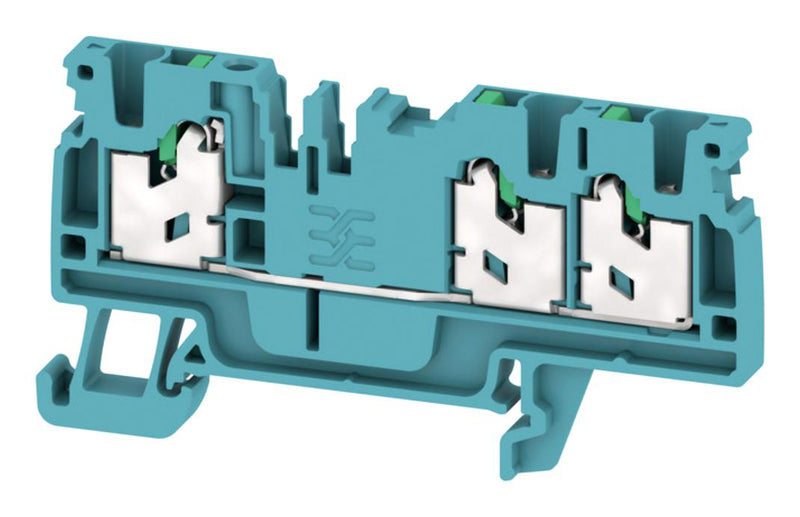 Weidmuller 2753950000 2753950000 Terminal Block DIN Rail 3POS 14AWG New