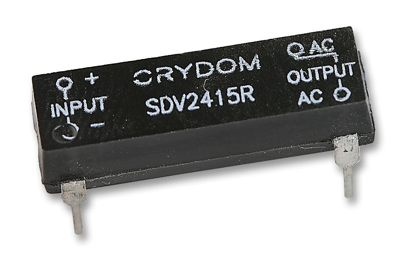SENSATA/CRYDOM SDV2415R Solid State Relay, SDV Series, DIP, SPST-NO, 1.5 A, 280 VAC, PCB, Through Hole, Random Turn On