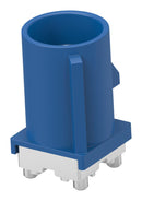 TE CONNECTIVITY 2474495-3 RF / Coaxial Connector, Signal Blue, Code C, 1P, FAKRA Coaxial, Straight Plug, Solder, 50 ohm