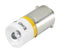 EAO 10-2513.1144 Lamp, LED, BA9s, Yellow, 28V, EAO 04 Series Illuminated Pushbutton & Selector Switches, 10 Series