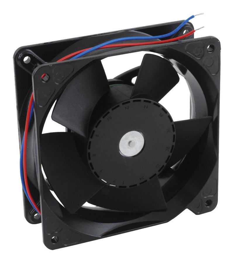 EBM-PAPST 4114NH6 AXIAL FAN, 119MM x 119MM x 38MM, 24VDC