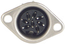 SWITCHCRAFT/CONXALL 62GB8FX CONNECTOR, DIN, JACK, 8 POSITION
