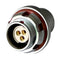 MULTICOMP PRO MCP-M0RS103P-IP68 Circular Connector, MP IP68 Metal Push Pull Series, Panel Mount Receptacle, 3 Contacts