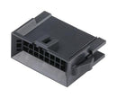MOLEX 224556-1216 Connector Housing, 2Row, Black, Nano-Fit BMI 224556 Series, Plug, 16 Ways, 2.5 mm