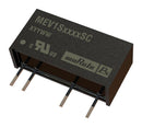 MURATA POWER SOLUTIONS MEV1S0515SC Isolated Through Hole DC/DC Converter, 3kV Isolation, ITE, SIP, 1:1, 1 W, 1 Output, 15 V