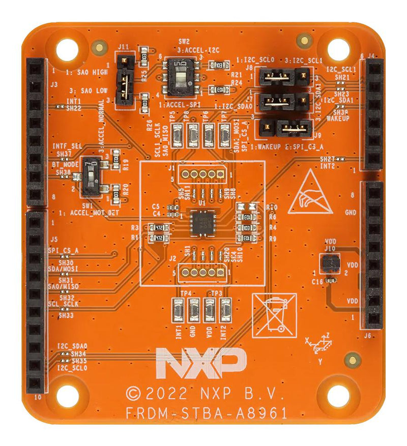 NXP FRDM-STBA-A8961 Development Kit, FXLS8961AF, 3-Axis MEMS Accelerometer