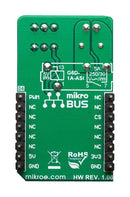 MIKROELEKTRONIKA MIKROE-3415 Add-On Board, Thermostat 2 Click Board, DS1820 Thermostat Design, mikroBUS Connector
