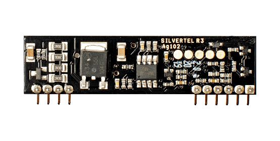 SILVERTEL AG102 Battery Charger Module, Open PCB, Sealed Lead Acid, 1.2 to 7 Ah, 9 to 36 V Supply, 12 V Out, SIL