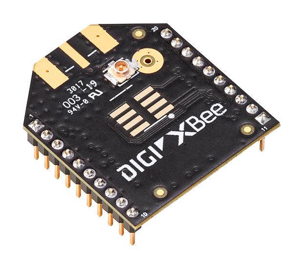 DIGI INTERNATIONAL XB3-24Z8UT-J Zigbee Module, XBee 3, 2.4 GHz Zigbee 3.0, U.FL Ant, TH MT, 2.1 V to 3.6 V