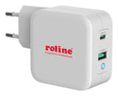 ROLINE 19.11.1041 AC/DC Power Supply, 2 Output, 65 W, 20 V, 3.25 A, 15 V