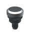 RAFI 1.10.011.001/0110 Industrial Pushbutton Switch, RAMO 22 T Series, 22.3 mm, SPST-NO, Momentary, Round, Black
