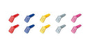 KNIPEX 00 61 10 C V01 Colour Code Clip, 21 mm X 9 mm X 8 mm, Mix 1, 10 Pieces