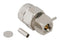 AMPHENOL RF 031-6985. RF COAX CONN, TNC RP, R/A PLUG, 50 OHM