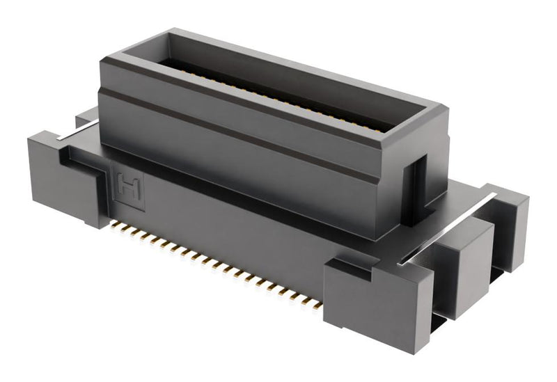 HARWIN F12-10004042R Mezzanine Connector, Receptacle, 0.5 mm, 2 Rows, 40 Contacts, Surface Mount Straight