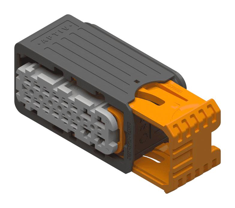 APTIV / DELPHI 33342239 Automotive Connector Housing, CTCS XP 1.5/2.8 Series, Receptacle, 16 Ways