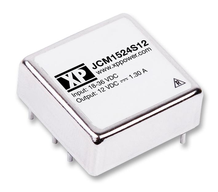 XP POWER JCM2024S05 Isolated Through Hole DC/DC Converter, 2:1 Input, ITE, 2:1, 20 W, 1 Output, 5 V, 4 A