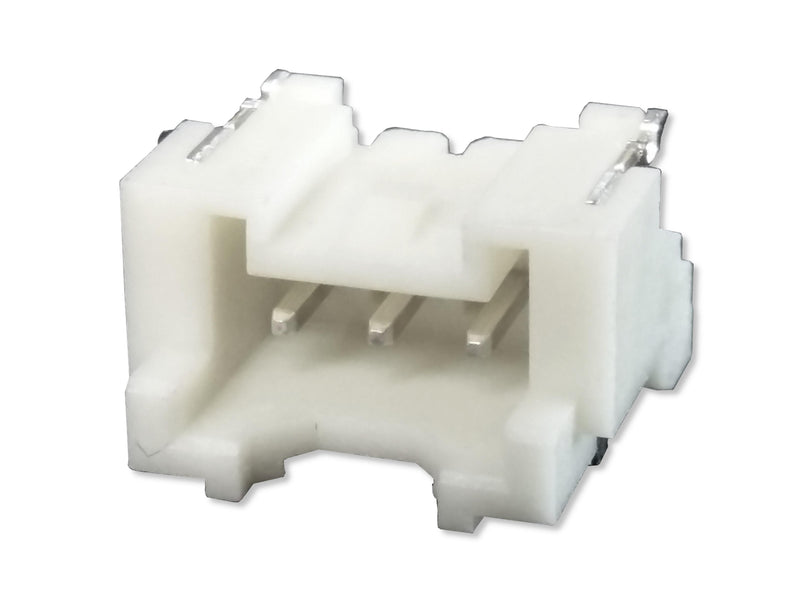 MULTICOMP PRO MP013279 Pin Header, Wire-to-Board, 2 mm, 1 Rows, 3 Contacts, Surface Mount Right Angle, MP W2B LOCK 2MM