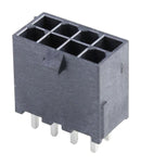 MOLEX 46207-1008. Pin Header, Board-to-Board, Power, Wire-to-Board, 4.2 mm, 2 Rows, 8 Contacts