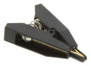 CAL TEST ELECTRONICS CTM-75K Kelvin Clip, 7.9 mm Jaws Open, 10 A Current, Black