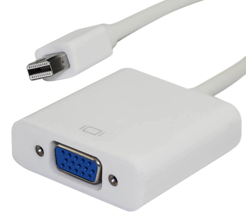 VIDEK 2409EMV DVI to VGA Audio / Video Adapter, Mini DisplayPort Plug, VGA Receptacle