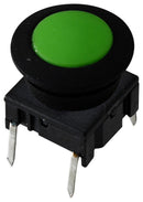 MEC 5ETH935+1SS09-12.0+AQW0902 Tactile Switch, Black, Multimec 5E Series, Top Actuated, Through Hole, Round Button, 3.5 N