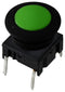 MEC 5ETH935+1SS09-12.0+AQW0902 Tactile Switch, Black, Multimec 5E Series, Top Actuated, Through Hole, Round Button, 3.5 N