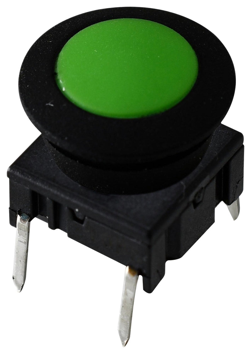 MEC 5ETH935+1SS09-12.0+AQW0902 Tactile Switch, Black, Multimec 5E Series, Top Actuated, Through Hole, Round Button, 3.5 N