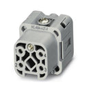 PHOENIX CONTACT 1585249 Heavy Duty Connector, HEAVYCON, Insert, 4+PE Contacts, D7, Receptacle, Screw Socket